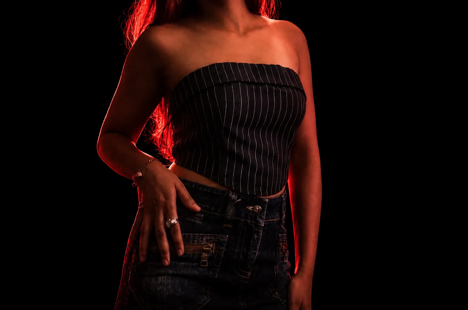 Streetwear Jumpsuit Model